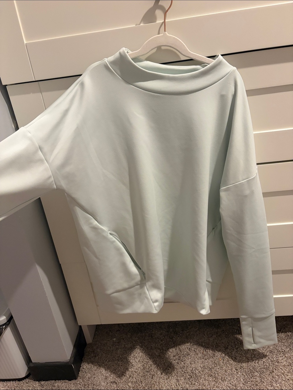 Athleta Soft Mint Crewneck Sweatshirt